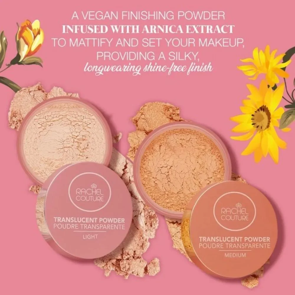🔥HP🔥 3/$20💘 Rachel Couture Translucent Powder in Medium
